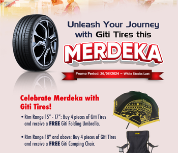 [PROMOTION] Unleash Your Journey with Giti Tires this Merdeka